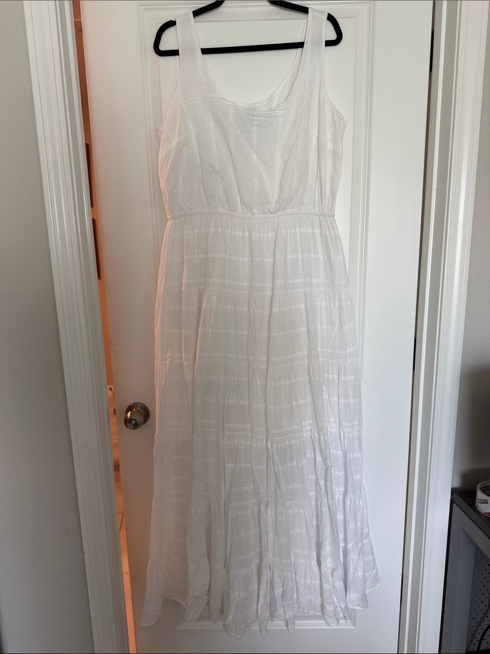 City Chic White Sleeveless Maxi Dress